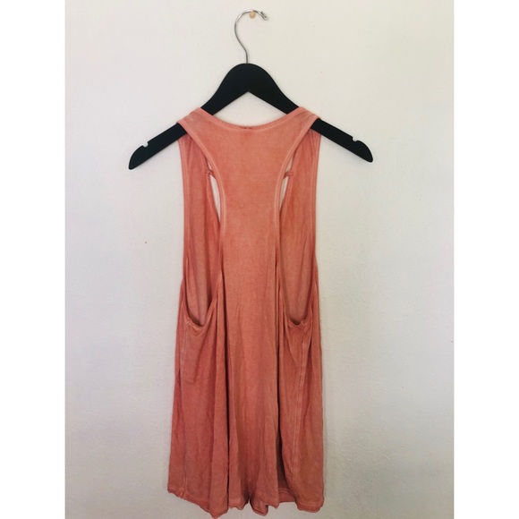 Free People Orange Tank - Picture 3 of 3